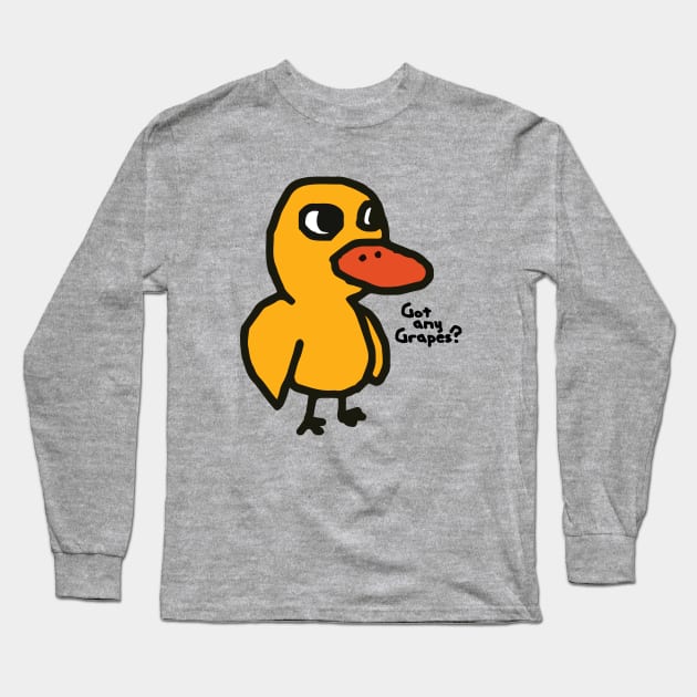 Mr. Duck Long Sleeve T-Shirt by TonieTee